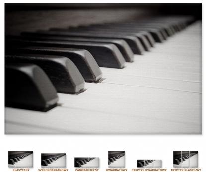 Klawiatura pianina [Obrazy / Muzyka, Taniec, Sztuka]