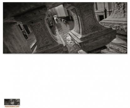 Kanał w Wenecji [Obrazy / Wenecja w panoramach / Seria]